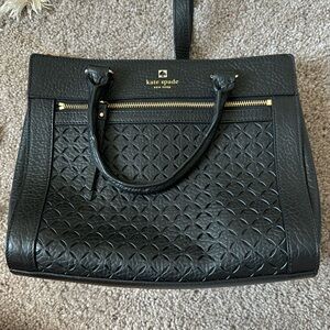 Black Leather Kate Spade Purse